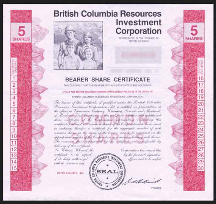blog borg collective goldbricking bc budgets will premier bill bearer share certificate