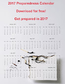 Free preparedness calendar 2017