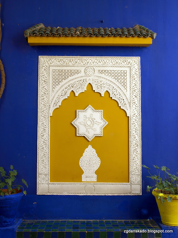 Marrakesz - Ogrody Majorelle