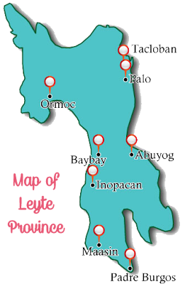 Leyte Map 