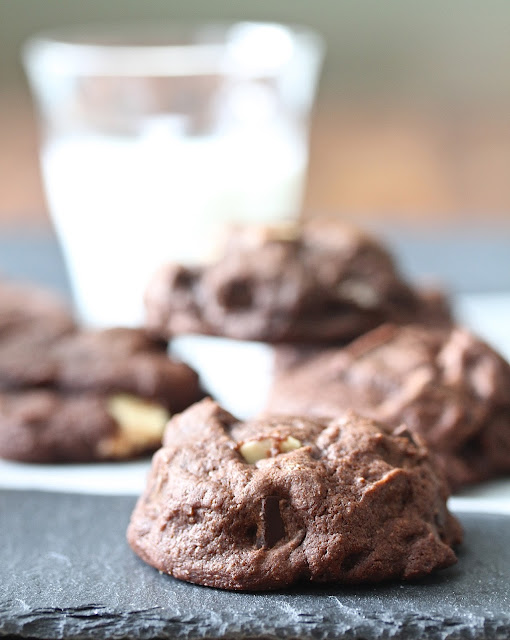 Double Chocolate Chunk Cookies from Karen's Kitchen Stories