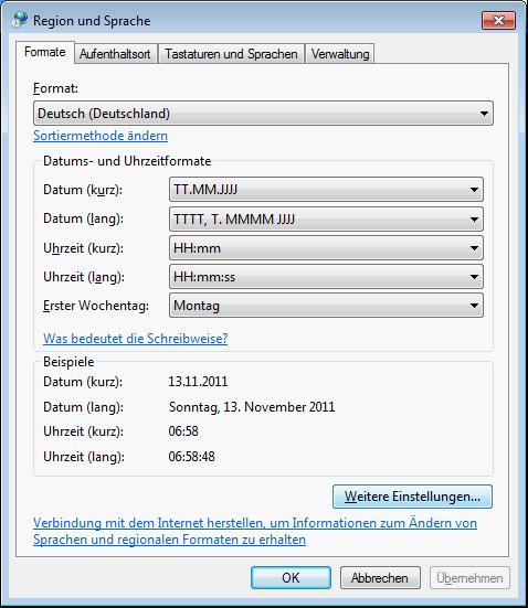 Interner Fehler Falscher Parameter Windows 7 Sicherung Interner Fehler (0x80070057) bei Windows Sicherung – Com-Support
