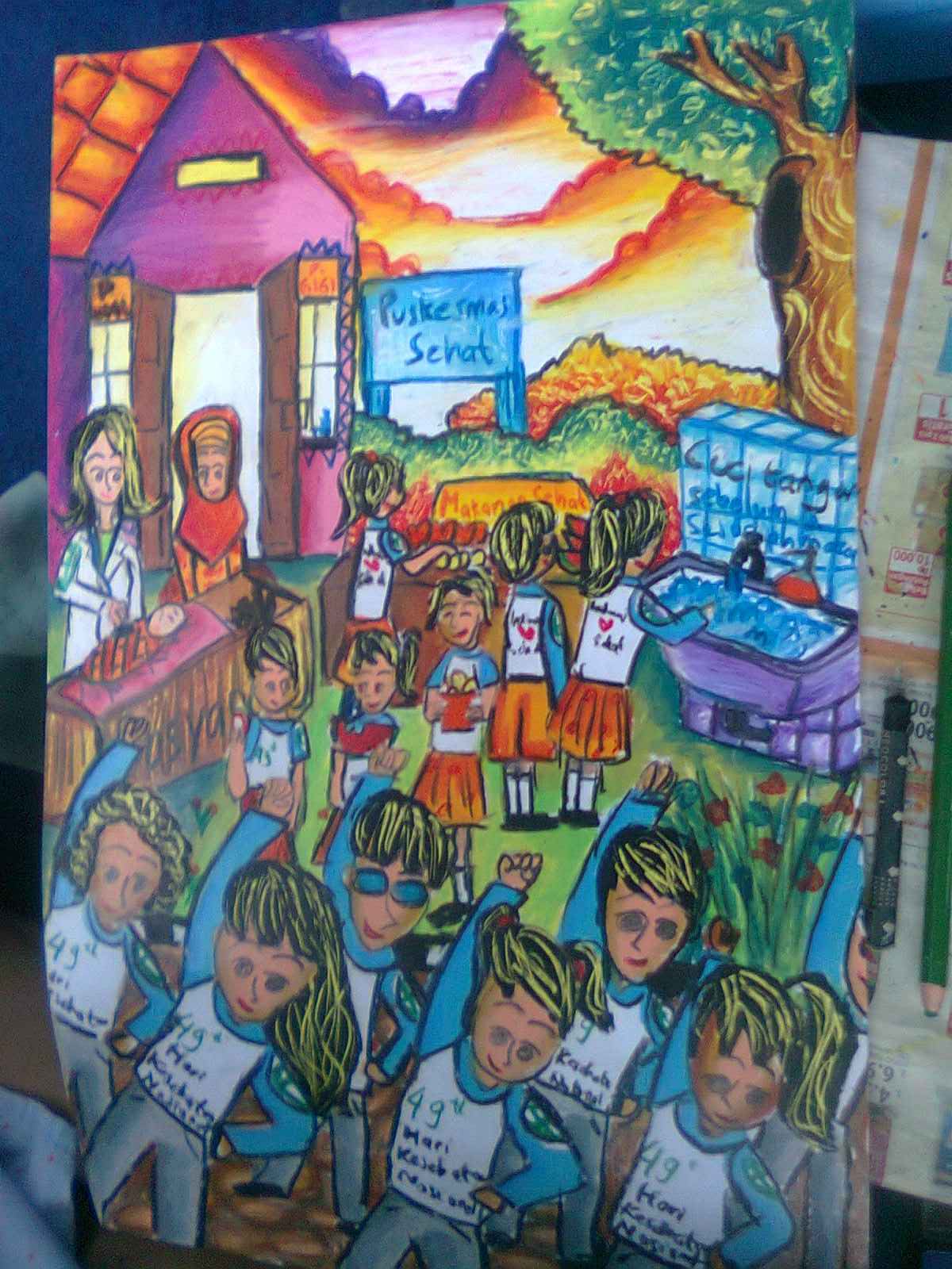 My media: Ikut Lomba Menggambar Mewarnai