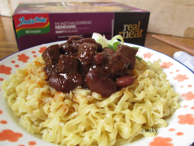 Review Indomie Real Meat Rendang