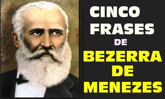 CINCO FRASES DE BEZERRA DE MENEZES