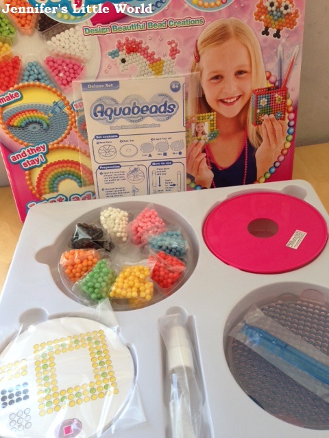 Jennifer's Little World blog - Parenting, craft and travel: Review -  Aquabeads Deluxe Set