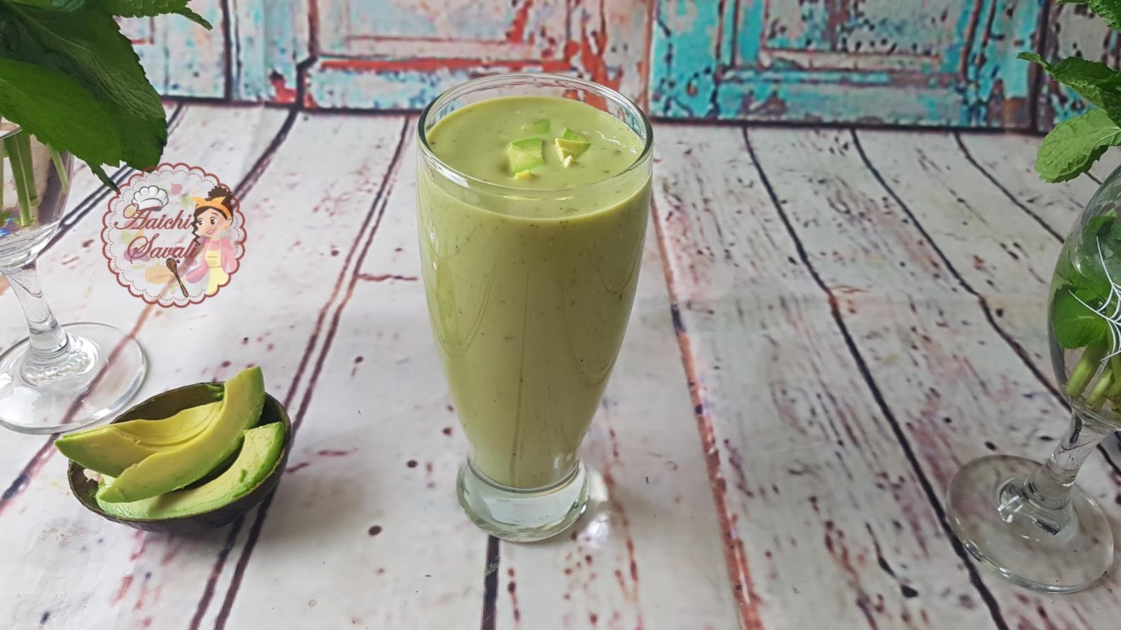 Vegan Avocado (Butter fruit) Milkshake Aaichi Savali