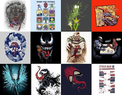 Marvel x Threadless Spider-Man T-Shirt Collection