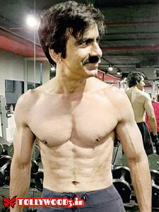 Ravi Teja six pack and bodybuilding and gym workout photos 4