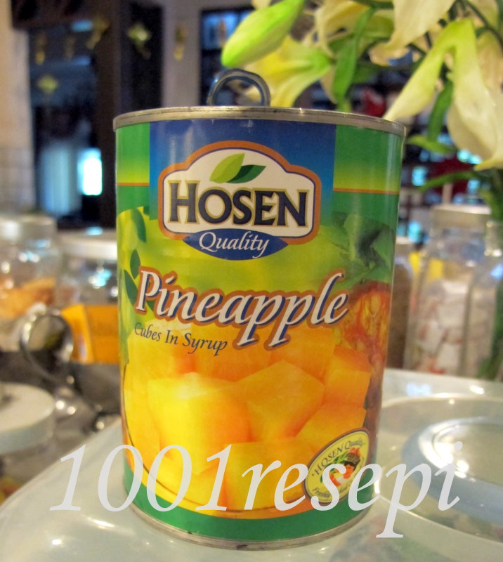 Koleksi 1001 Resepi: no-bake pineapple cheese cake