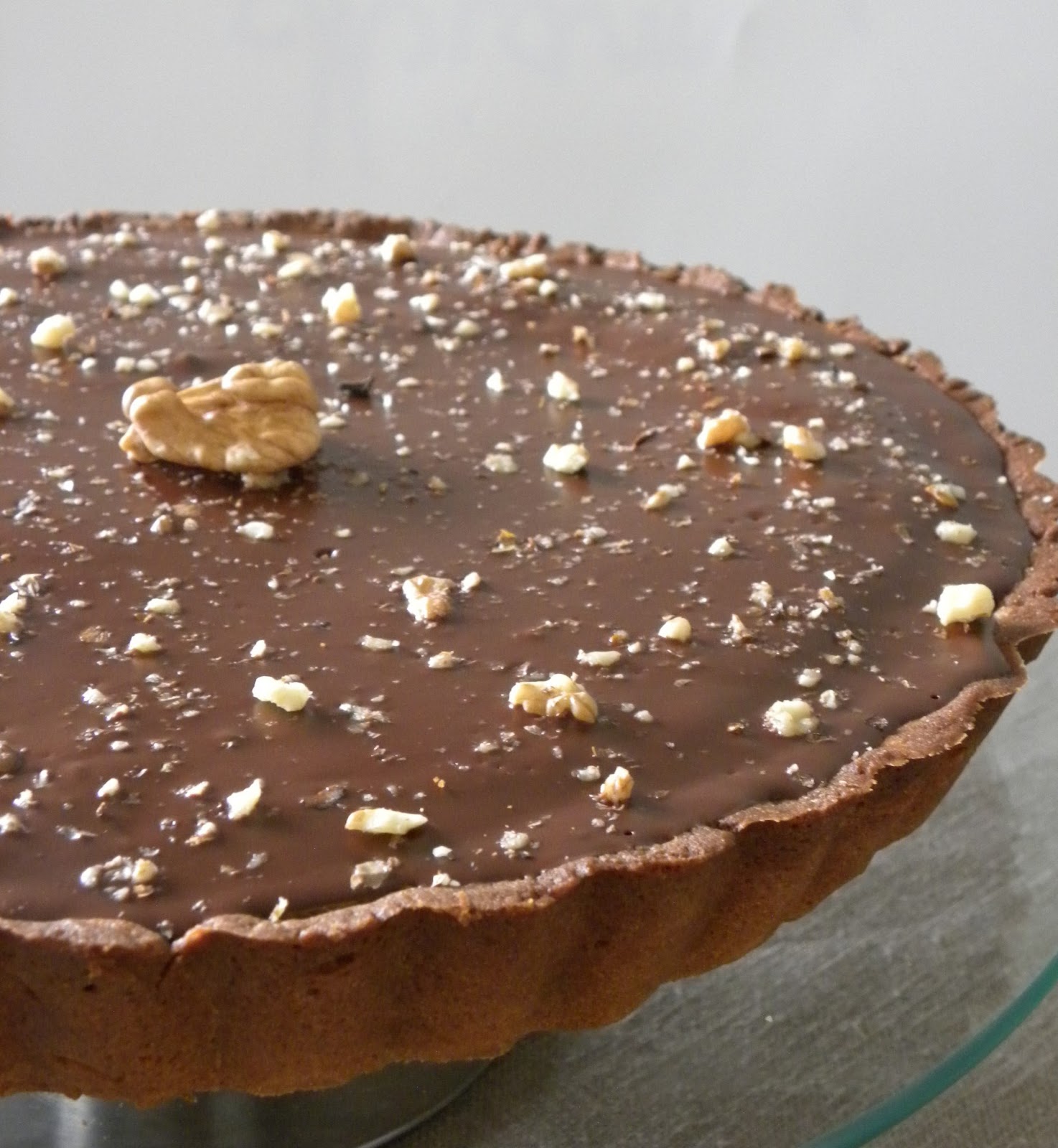 Tarte Au Noix Et Chocolat