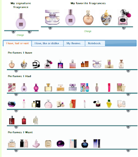 Lola's Beauty Corner: Shelves Full of Perfumes