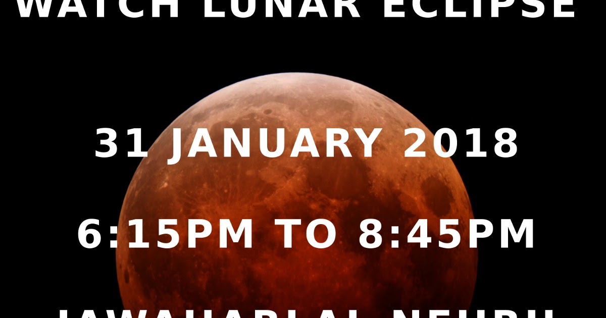 Association of Bangalore Amateur Astronomers Watch Lunar Eclipse at