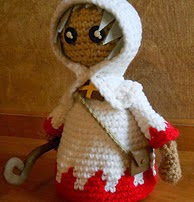 PATRON GRATIS WHITE MAGE (FINAL FANTASY) AMIGURUMI