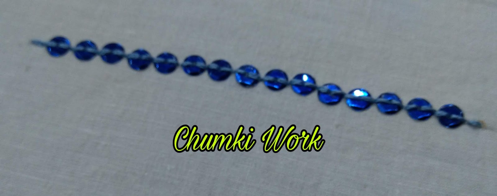 Samsrisht embroidery chumki work Samsrisht embroidery chumki work