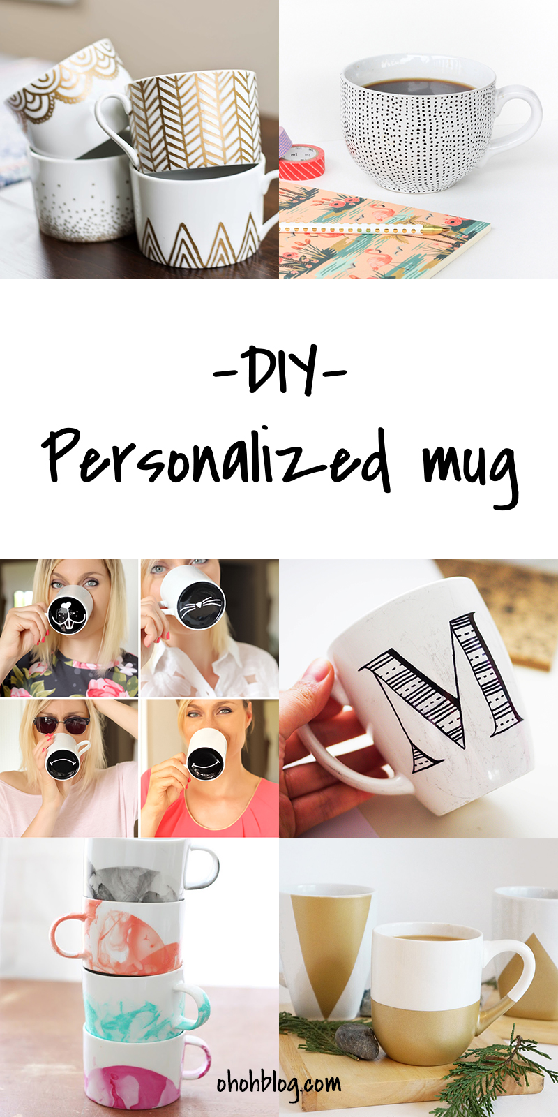 DIY to Try Personalized mug Ohoh Blog