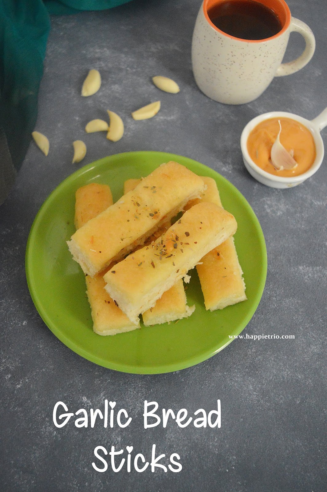 Garlic Bread Sticks Recipe Domino's style Garlic Breadsticks Cook with Sharmila