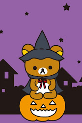 halloween cute wallpapers rilakkuma iphone kawaii backgrounds background spooky happy fall cool paper ipod pusheen phone cartoon pencil case ready