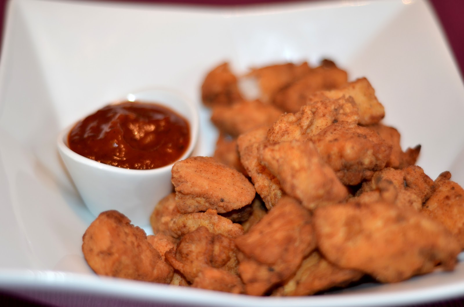 Recetas San Martín Nuggets de pollo con salsa barbacoa casera