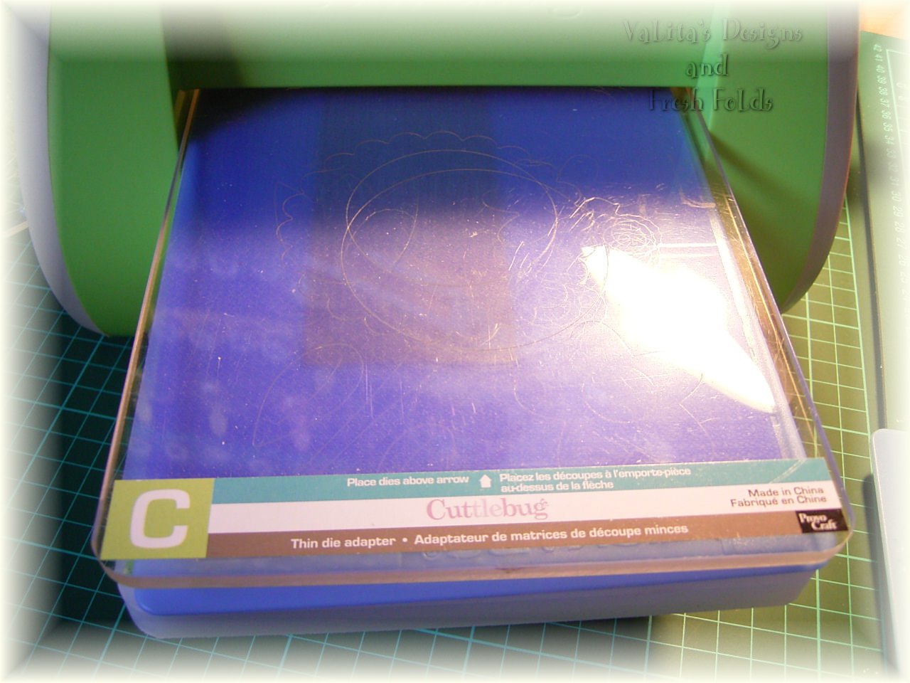 Fantabulous Cricut Challenge Blog Using other embossing plates on the