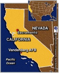The Minuteman III missile blasted off from Vandenberg Air Force Base