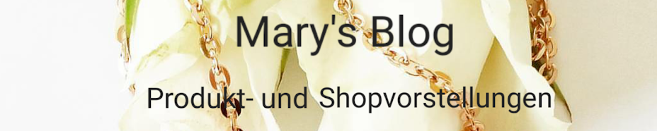 Mary's Blog