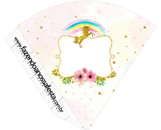 Fiesta de Unicornios: Imprimibles Gratis para Fiestas. Para conos = cucuruchos.