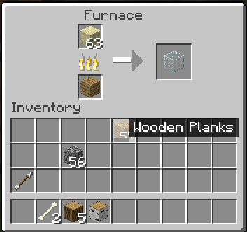 Le Crafting dans Minecraft Minecraft soluce crafter du verre (avec un