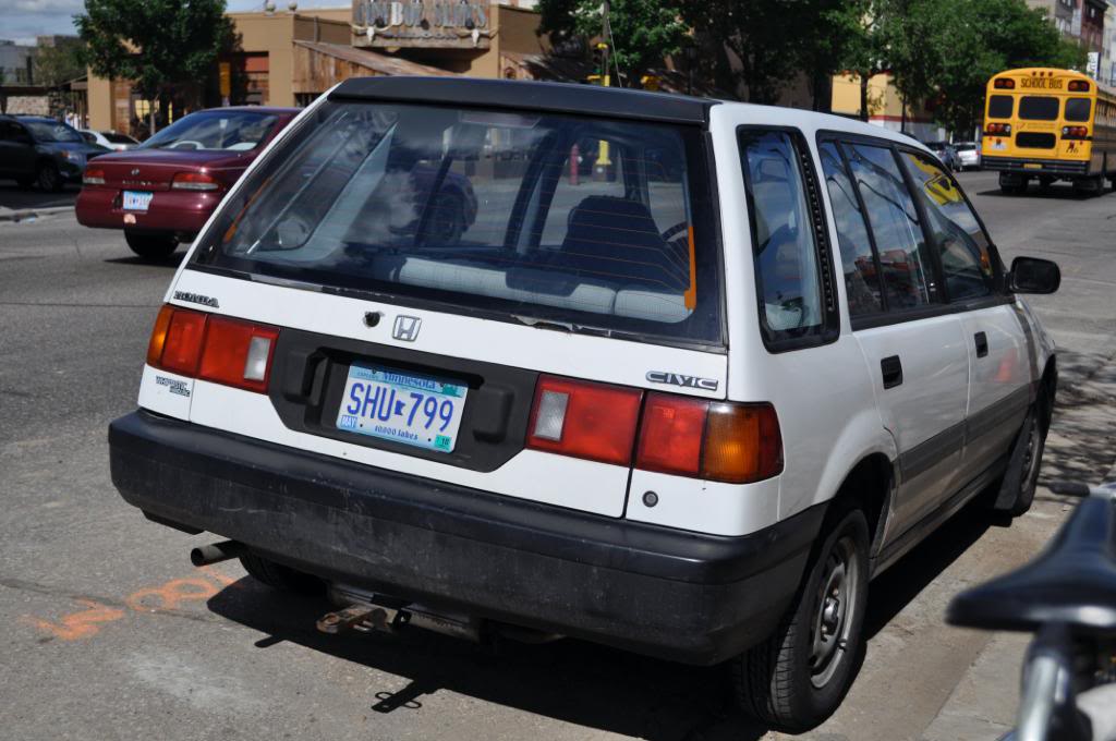 The Automotive Way: Minneapolis Street Sighting: Honda Civic Wagovan