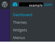 First Step with Wordpress Website - Wordpress Dashboard