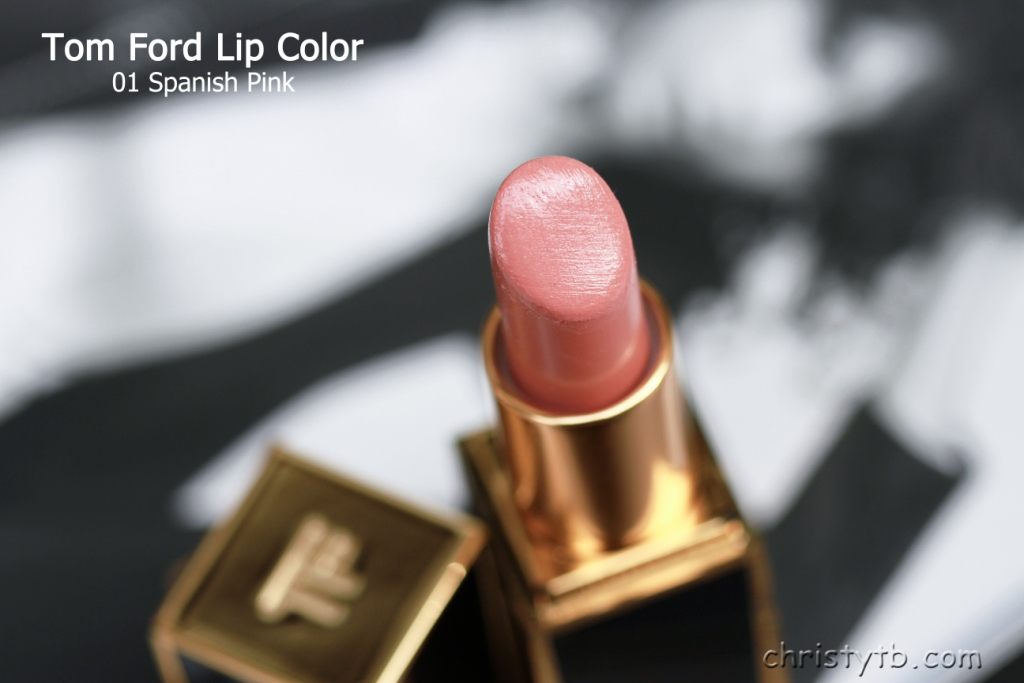 Christytb Помада Tom Ford lip color 01 Spanish Pink