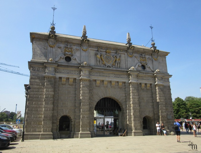 Upland Gate in Gdansk