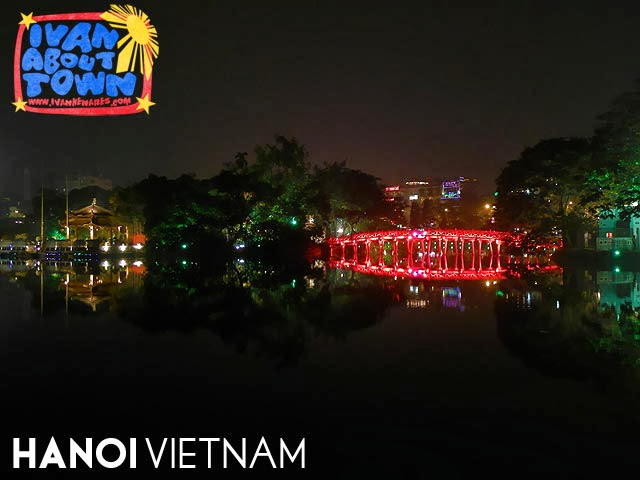 Hanoi, Vietnam: Huc Bridge, Ngoc Son Temple & Hoan Kiem Lake 