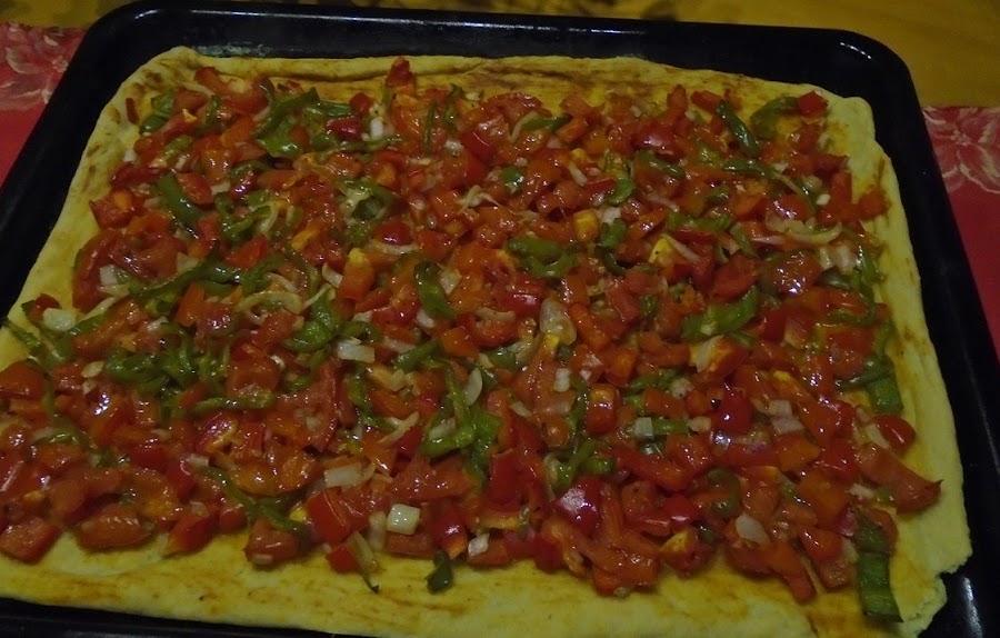 Coca de Trampó o Coca de verduras