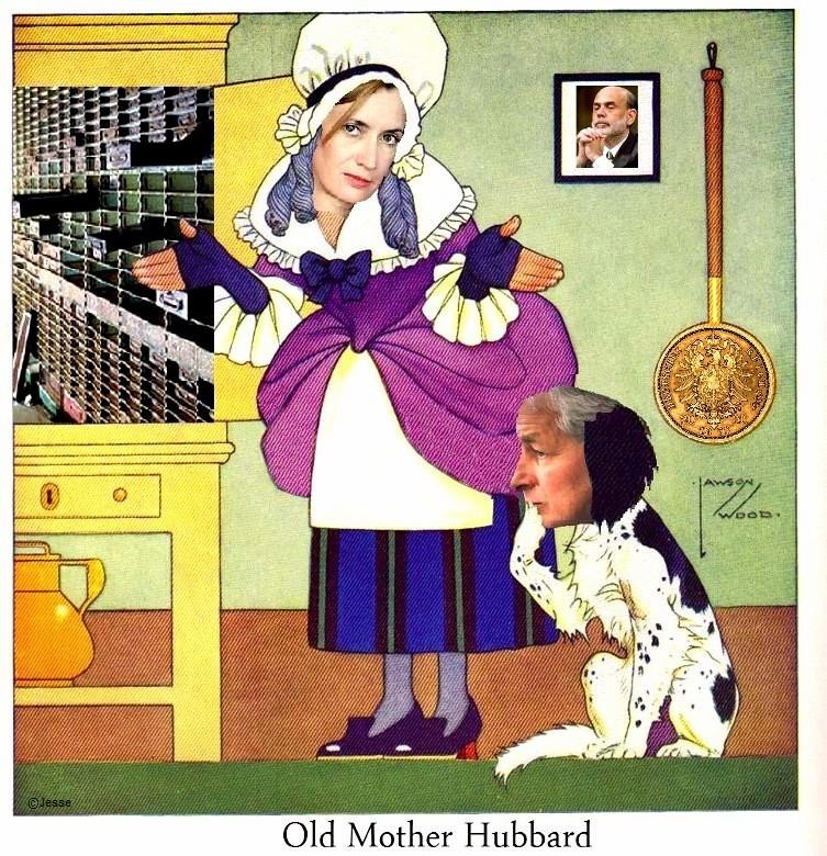 Jesse's Café Américain But When She Got There, the Cupboard Was Bare...