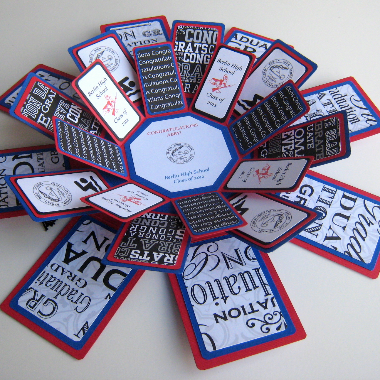 Butterfly Garden Creations: And..Another Graduation Exploding Box!