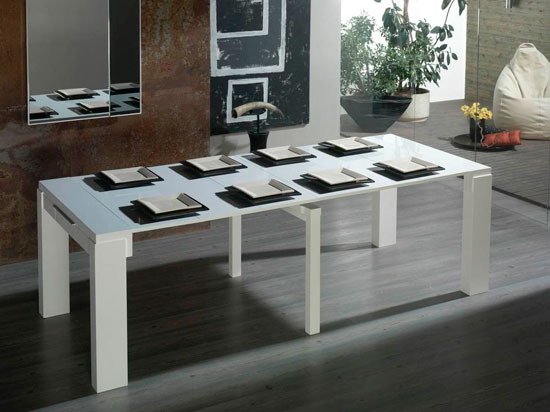 Blog de Ámbar Muebles: Las consolas extensibles, la solución perfecta