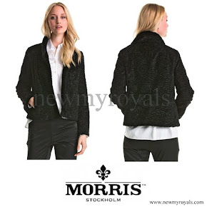 Princess Sofia wore MORRIS ophelia faux fur jacket 