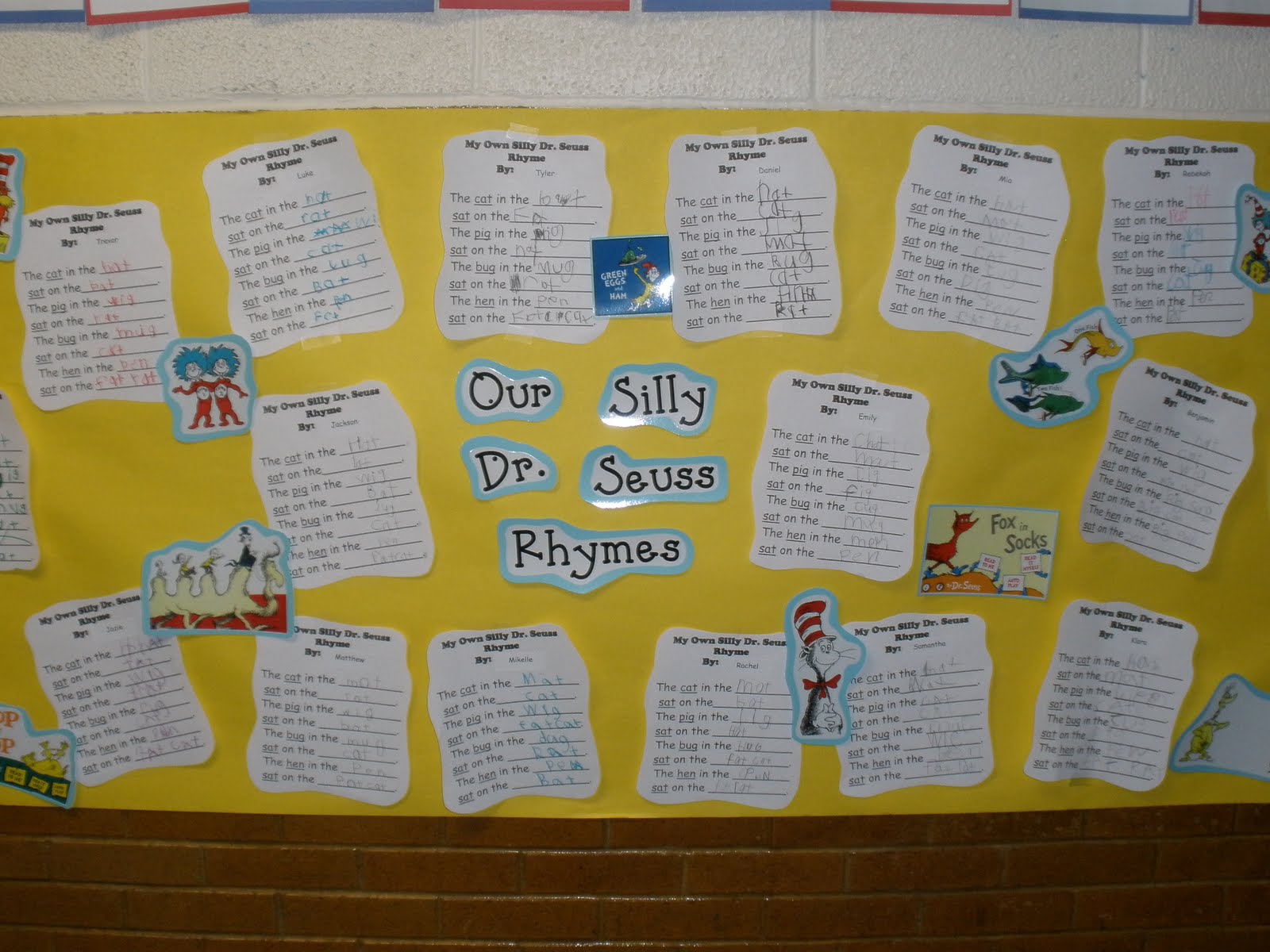The Art of Teaching: A Kindergarten Blog: Dr. Seuss Week