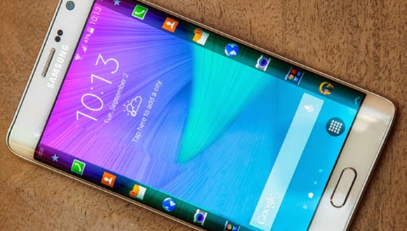 Come aggiungere testo allo schermo curvo Samsung Galaxy S6 Edge + Plus