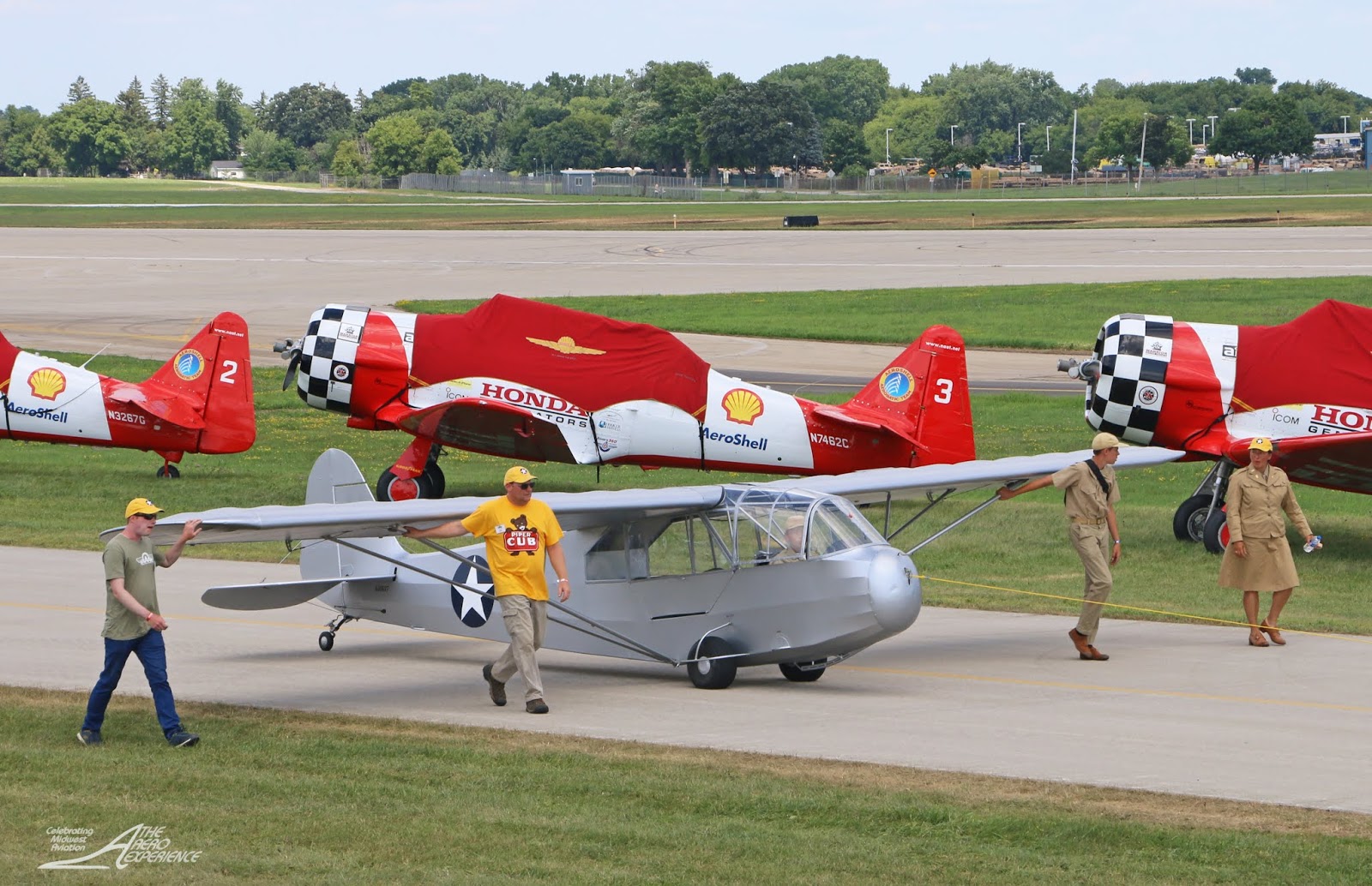 The Aero Experience EAA AirVenture Oshkosh 2018 Airshows World War II Training Gliders