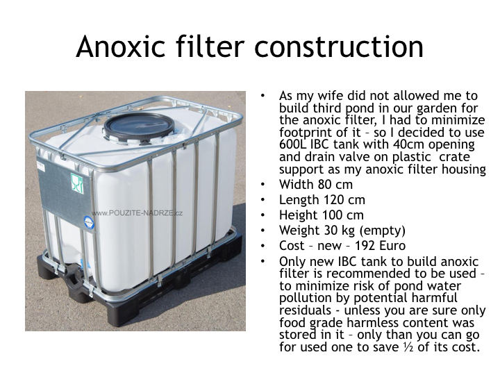 Anoxic Filtration System 2017