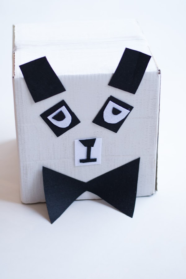 Disfraz Carnaval Cajas de cartón diy