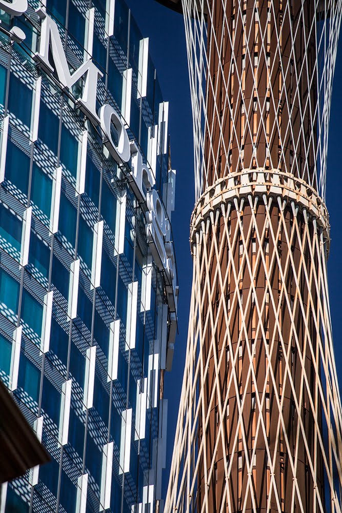 JP Morgan and Sydney Tower