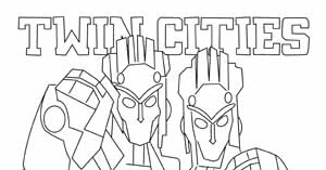 Real Steel Twin Cities Coloring Pages