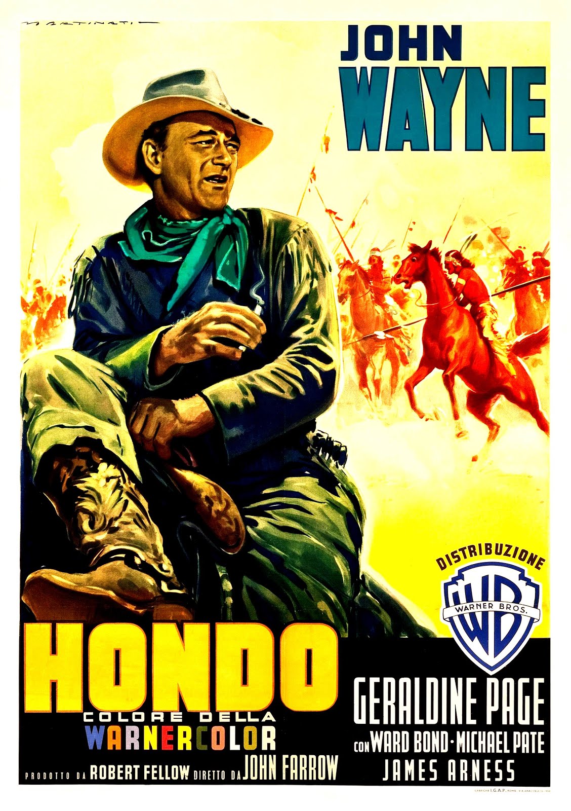 Hondo l'homme du désert (1953) John Farrow - Hondo (08.06.1953 / 08.1953)