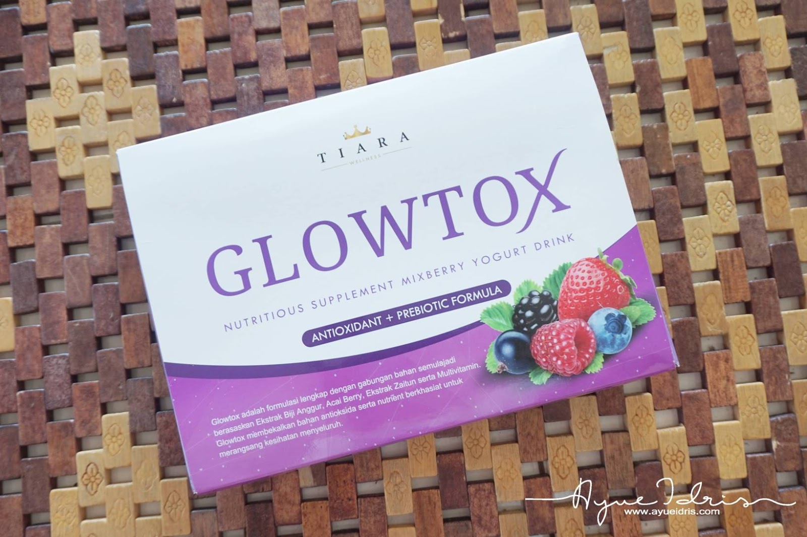 GLOWTOX Supplement untuk penjagaan usus AYUE IDRIS