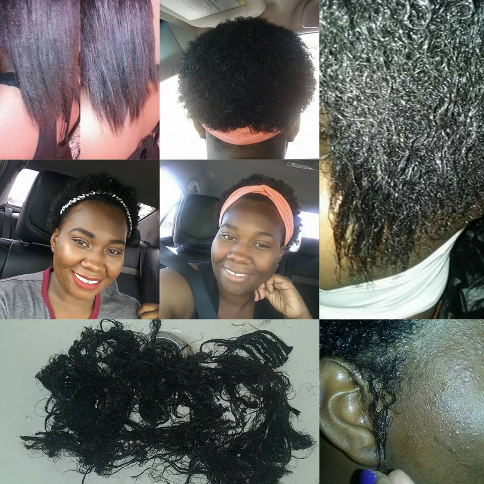 Queenie Keisha Natural Hair Journey The Big Chop