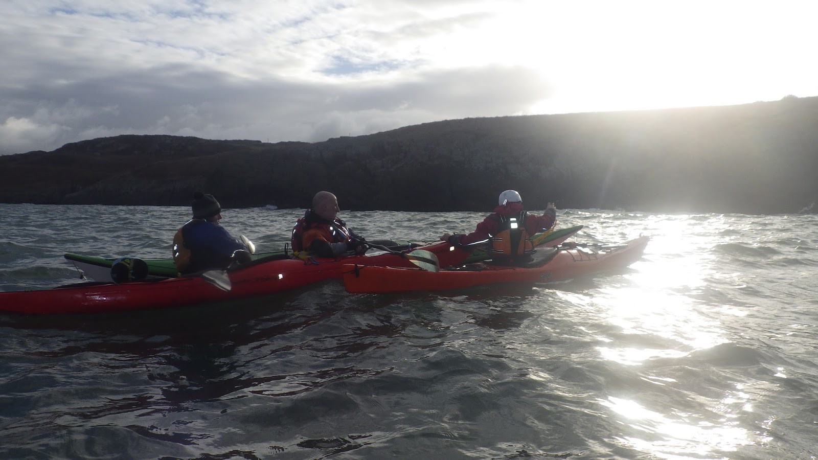 Sea Kayaking Anglesey North Wales Spring course's with Coastal