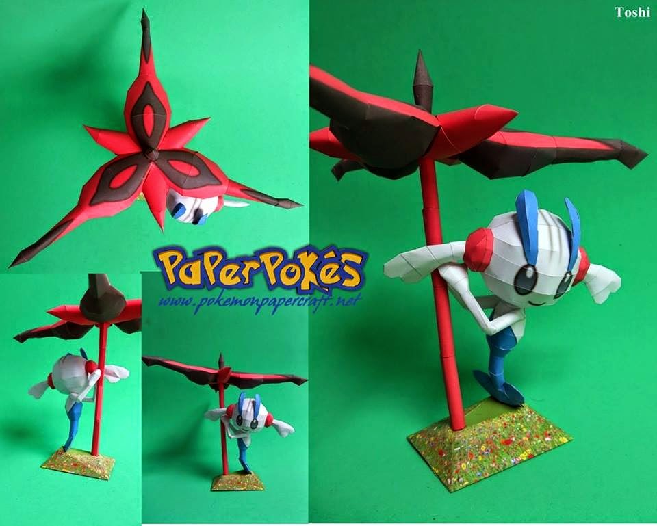Pokemon Floette Papercraft
